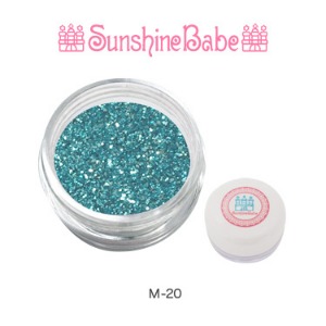Sunshine Babe 글리터 파우더 4g M-20 블루