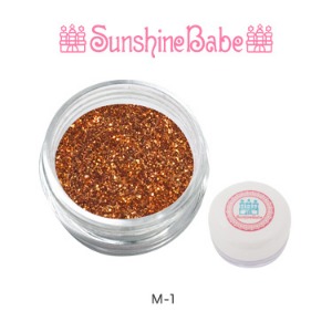 Sunshine Babe 글리터 파우더 4g M-1 브론즈