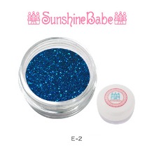 Sunshine Babe 글리터 파우더 2g E-2 블루