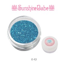 Sunshine Babe 글리터 파우더 2g E-12 마린 블루