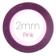 본네일 글리터 라인 테이프 2mm 핑크라메