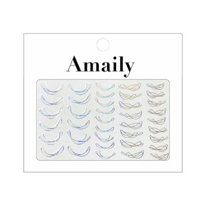 Amaily 네일씰 No.8-17 프렌치라인1 (OS)