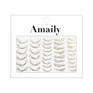 Amaily 네일씰 No.8-16 프렌치라인1 (G)