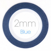 본네일 글리터 라인 테이프 2mm 블루 색상