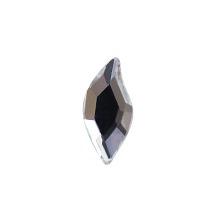 (생산종료)스와로브스키 크리스탈 다이아몬드 리프 #2797 크리스탈  8 mm× 4 mm 6p